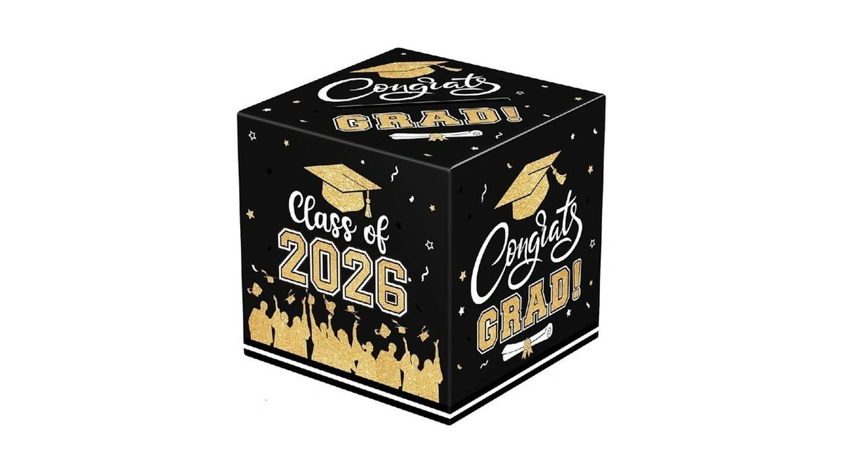 Perfqu Graduation Card Box 2026 - Congrats Grad Card Boxes