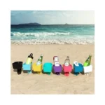 Home Queen Beach Cup Holder With Pocket, Sand Cup Holder