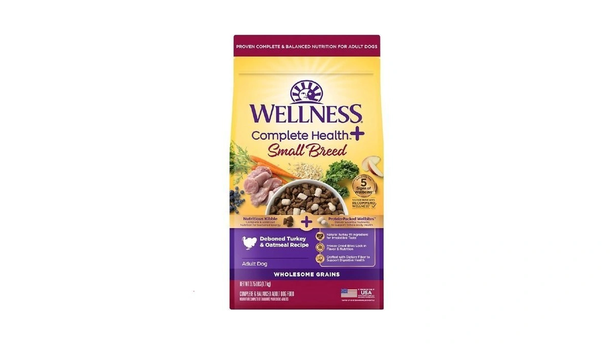 Wellness Complete Health+ Small Breed Adult Dry Dog Food With