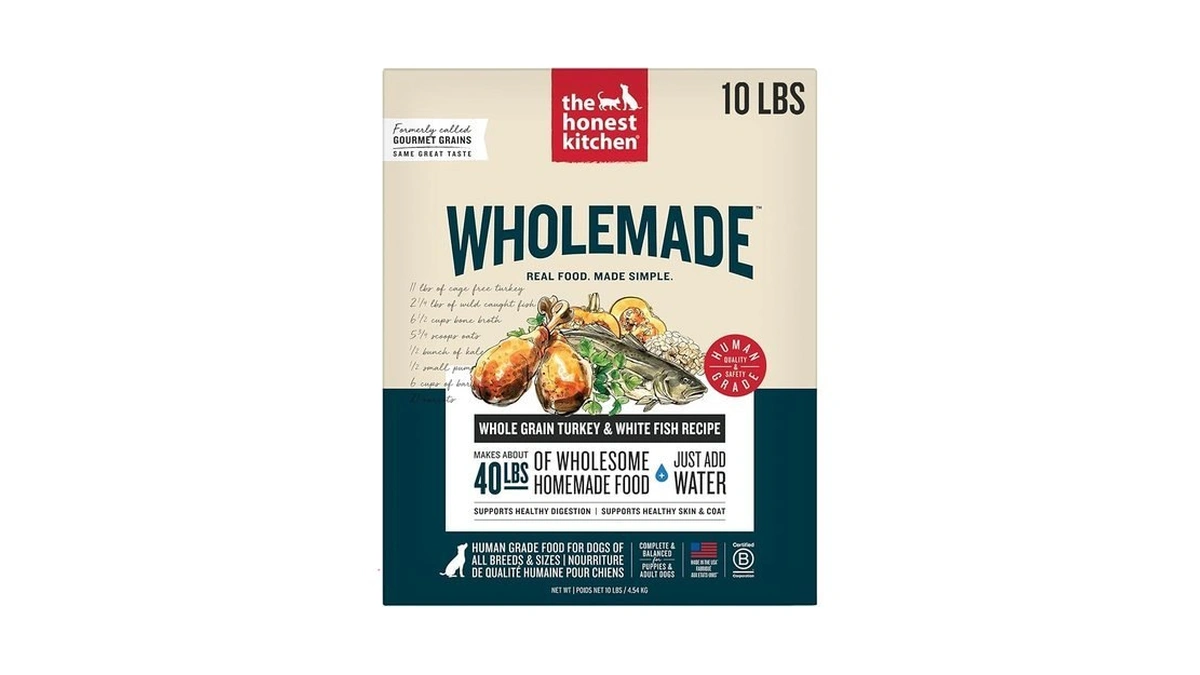 The Honest Kitchen Human Grade Wholemade Dehydrated Whole Grain Dog