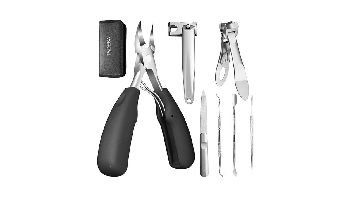 Pydesa Heavy-duty Nail Clippers, Suitable For Thick Toenails And Fingernails,