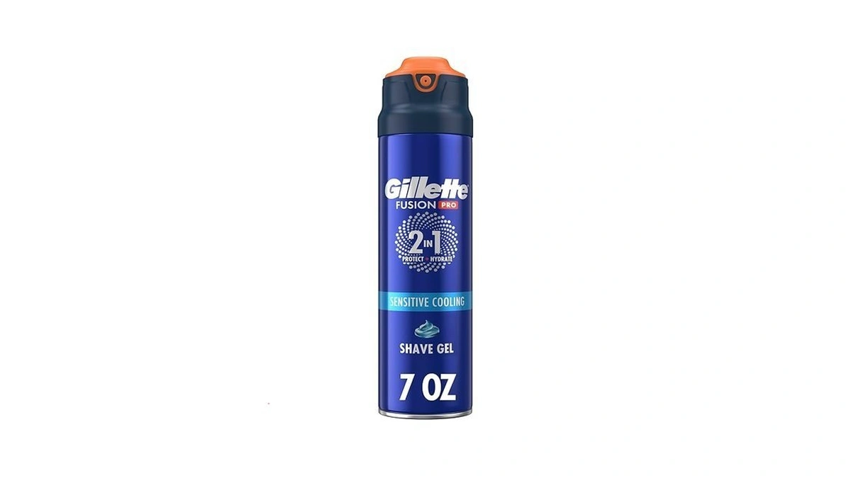 Gillette Pro Shaving Gel For Men Cools To Soothe Skin