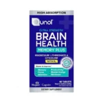 Qunol Brain Health Memory Plus With B6, Magnesium L-threonate &