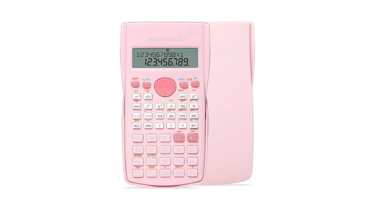 Scientific Calculator, 2 Line Cute Scientific Math Calculator Function Calculator