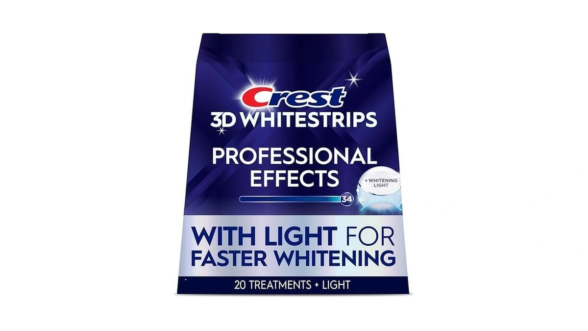 Crest 3d Whitestrips Professional Effects + Led Light – Teeth