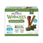Wellness Whimzees Value Pack Natural Dog Dental Treat, Chews, Freshens