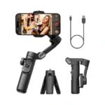 Aochuan Phone Gimbal Stabilizer, 3-axis Smartphone Foldable Handheld Gimbal For