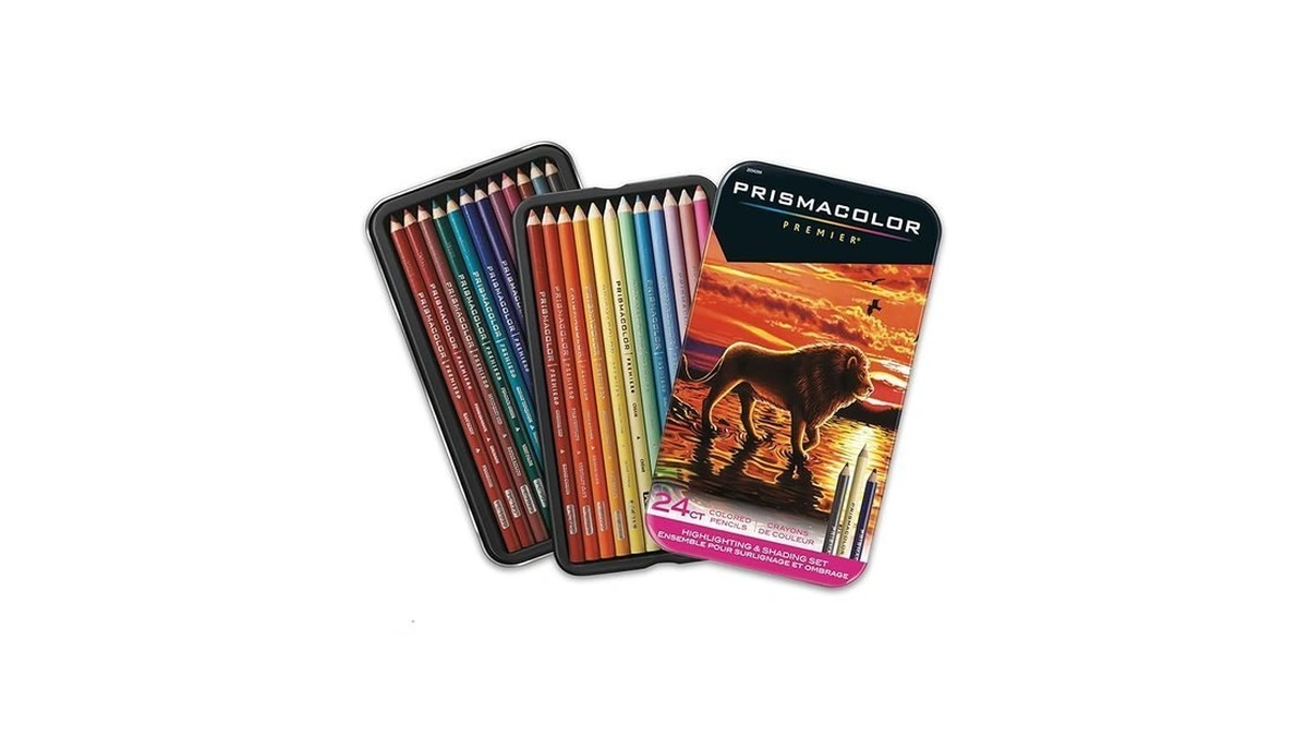 Prismacolor Premier Soft Core Colored Pencils, Vibrant Highlighting And Shading