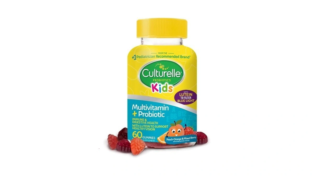 Culturelle Kids Probiotic Gummies For Ages 2+ - Peach-orange &