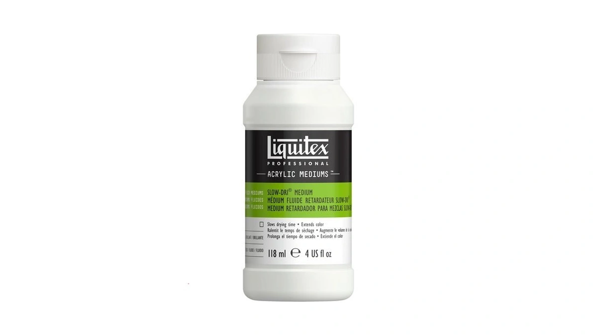 Liquitex Professional Fluid Medium, 118ml (4-oz), Slow-dri Blending