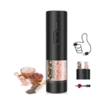 Heatbay 2 In 1 Electric Salt And Pepper Grinder Set,
