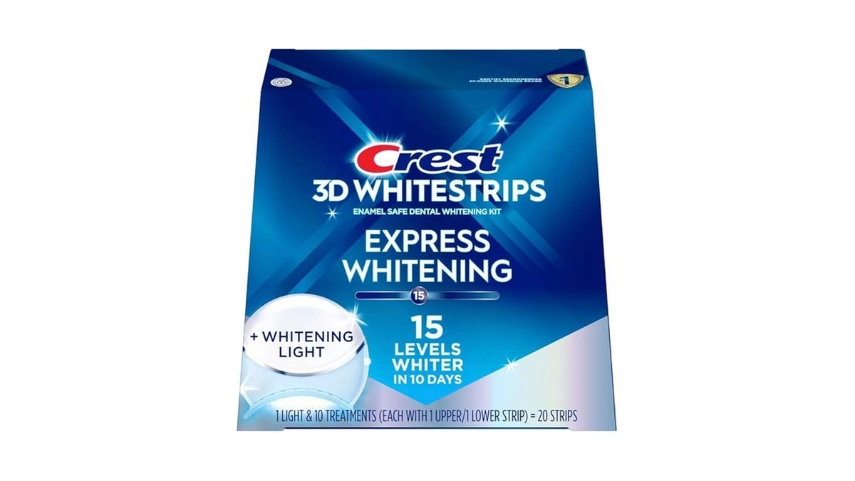 Crest 3d Whitestrips Express Whitening + Led Light – Teeth