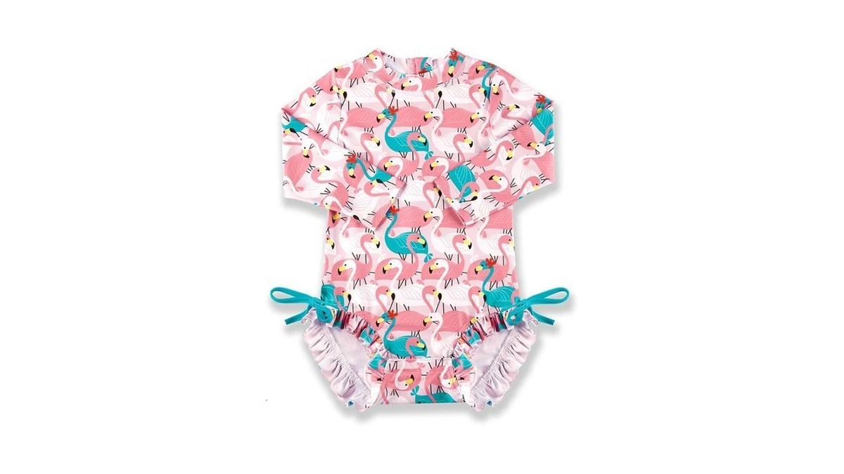 Besserbay Toddler Girls Snaps Bottom 3/4 Sleeve Sun Proteceion Rash