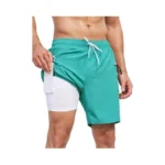 Silkworld 7 Inch Swim Trunks For Men Swimsuit With Compression