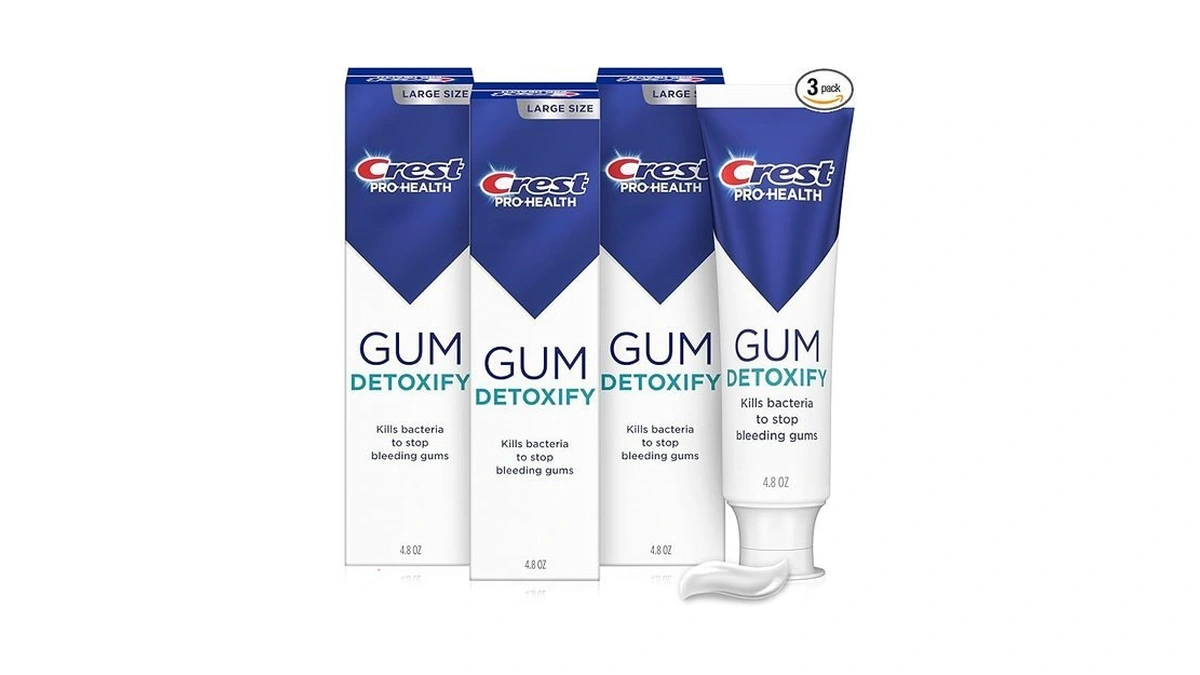 Crest Pro-health Gum Detoxify Antibacterial Fluoride Toothpaste, 4.8 Oz 3