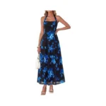 Kirundo Women's Summer Sleeveless Halter Floral Maxi Dress 2026 Beach