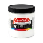 Speedball Fabric Screen Printing Ink, 8-ounce, White For T-shirt And
