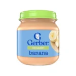 Gerber Stage 1, Organic Banana Jar, Baby Food, Fruit Puree,
