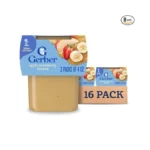 Gerber Stage 2 Baby Food, Apple Strawberry Banana Puree Tubs,