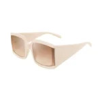 Feisedy Vintage Shades Oversized Luxury Square Sunglasses Thick Eyewear Large