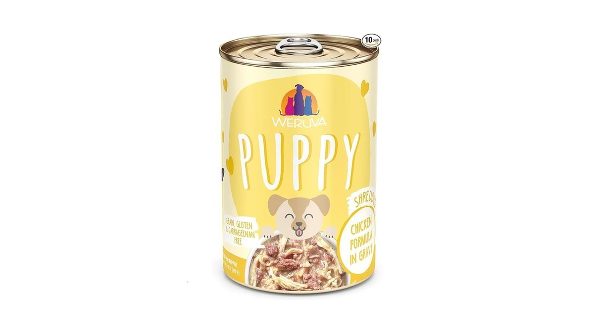 Weruva Puppy, Chicken Formula In Gravy, 14oz Can, Pack Of