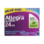 Allegra Adult 24-hour Allergy Relief Gelcaps, Non-drowsy Indoor And Outdoor