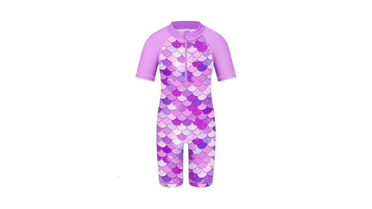 Tfjh E Bathing Suits For Girls Swimsuit Uv 50+ Short