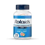 Rolaids Ultra Strength Antacid Chewable Tablets, Assorted Fruit, 72-count