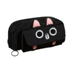 Jiaoyunlili Big Capacity 3d Cat Pencil Case, Zipper Pencil Pouch