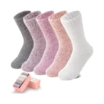 Iceivy Womens Fuzzy Socks Thick Soft Warm Winter Fluffy Cozy