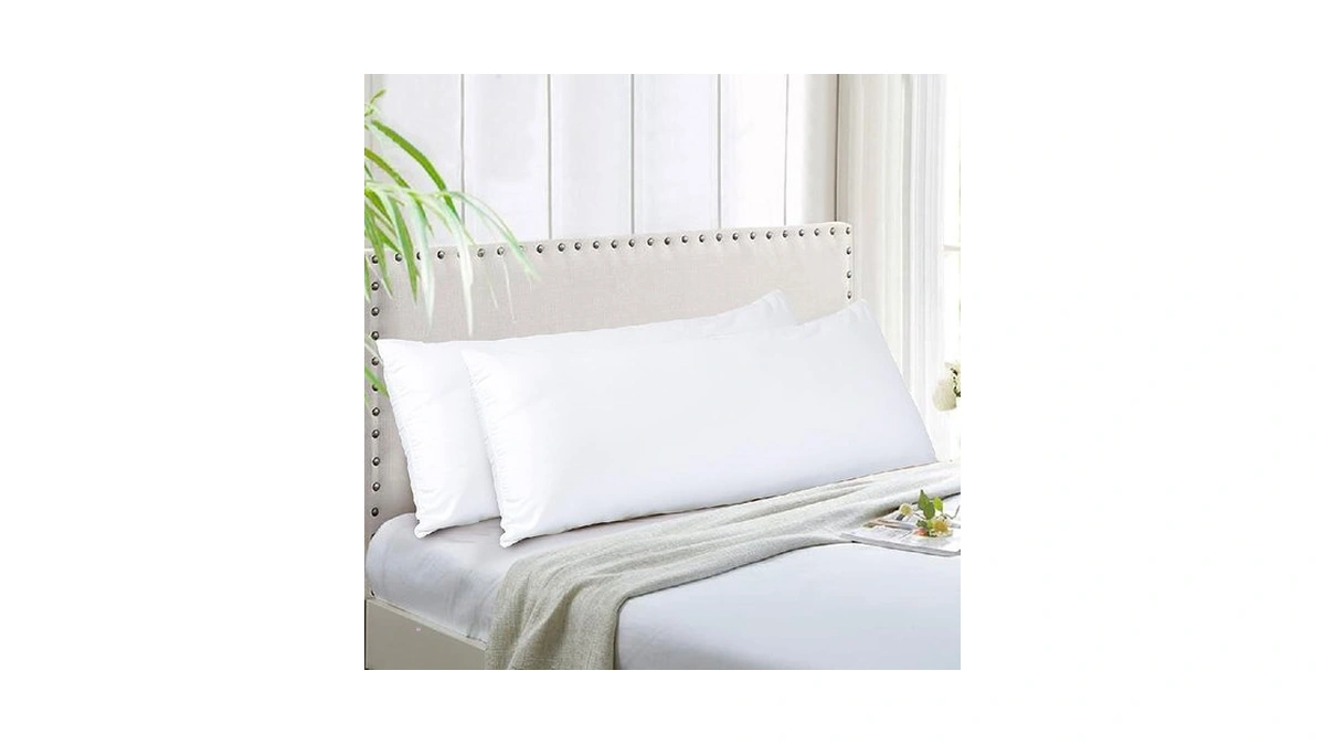 Evolive Body Pillow Covers Pack Of 2, 21" X 54",
