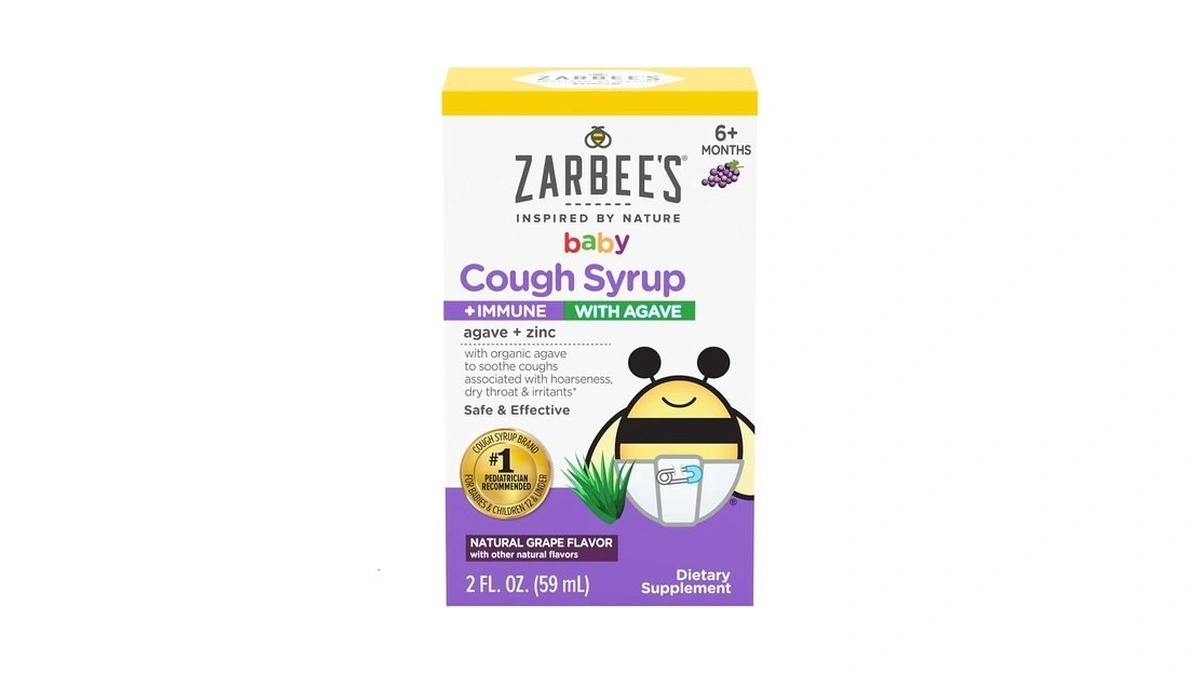 Zarbee's Baby Agave Cough Syrup + Immune For Babies 6+