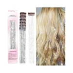 Clip In Hair Tinsel, Porolir 6pcs Glitter Fairy Tinsel Hair
