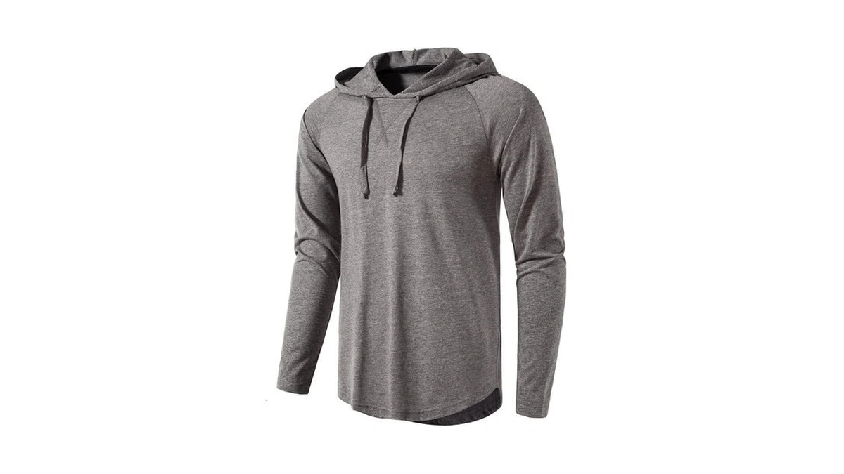 Muse Fath Mens Lightweight Long Sleeve Active Baseball Hoodie Tee