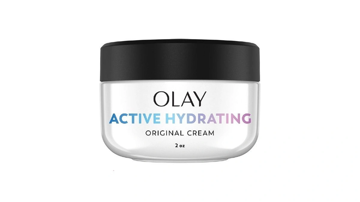 Olay Active Hydrating Cream Face Moisturizer, 1.9 Fl Oz