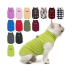 Beautyzoo Dog Fleece Vest Sweater Winter Jacket For Small And