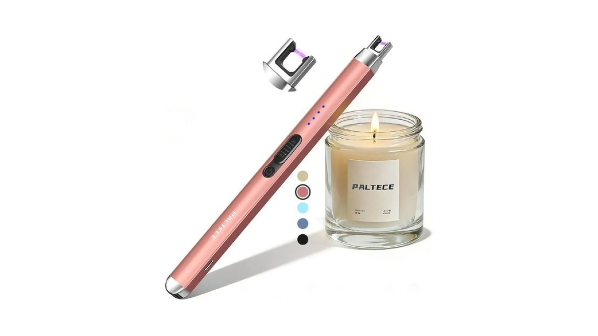 Paltece Upgraded Electric Lighter, Usb C Rechargeable Flameless Plasma Arc
