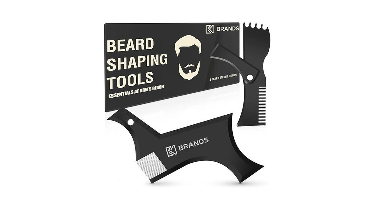 Alfaly Beard Shaper Kit - Premium Lineup And Guide Tool