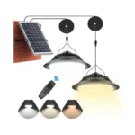 Uponun Solar Pendant Light Motion Sensor 2 Pack, 5 Modes