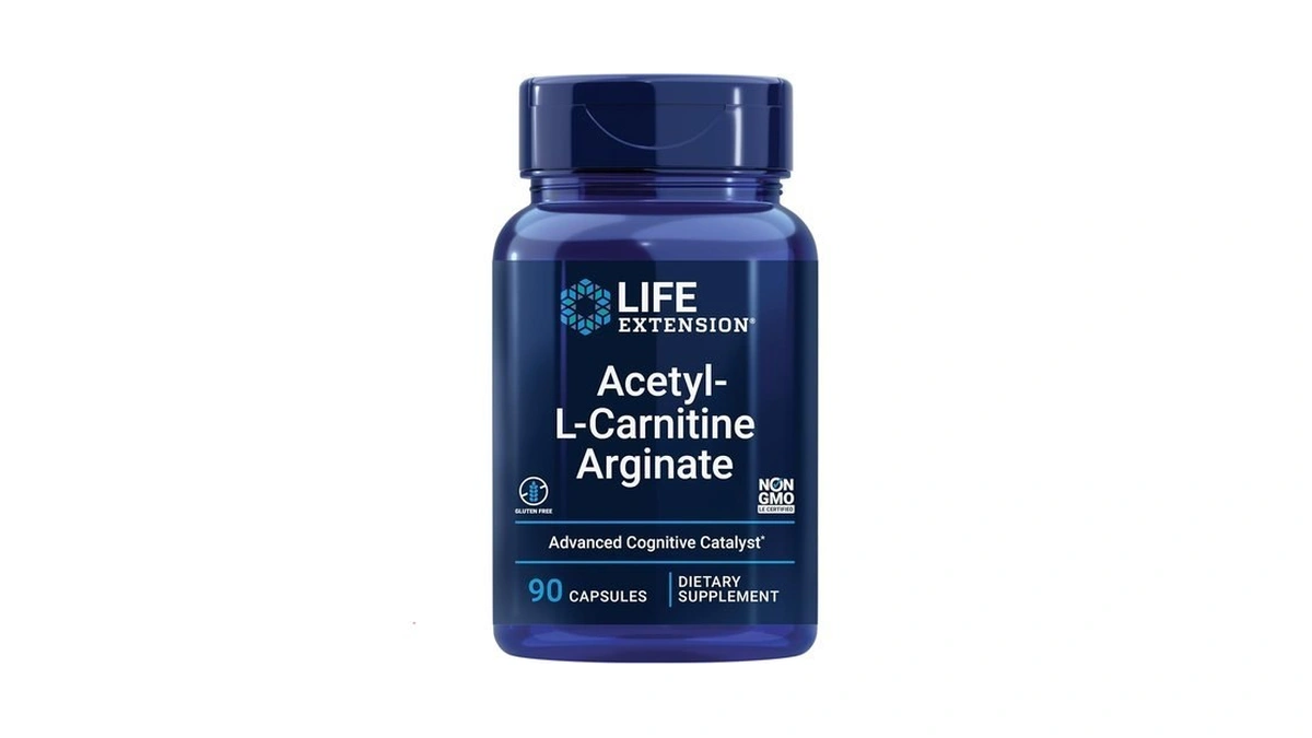 Life Extension Acetyl-l-carnitine Arginate, Advanced Brain & Nerve Health, Cellular