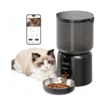 Dragoncee Automatic Cat Feeder With Camera – 5g Wifi Timed