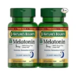 Nature's Bounty Melatonin 5mg, 100% Drug Free Sleep Aid, Dietary