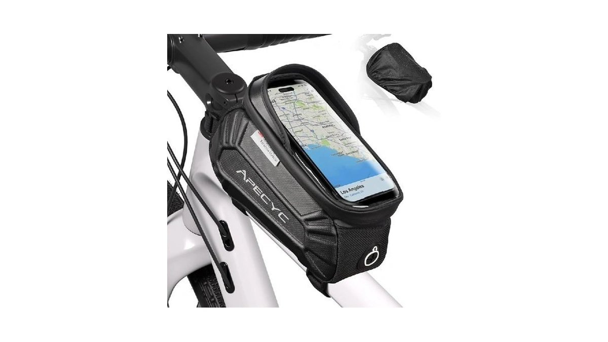 Apecyc Bike Frame Bag, Bicycle Top Tube Bag With 3m