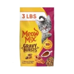 Meow Mix Gravy Bursts, Savory Chicken Flavor Mix, Gravy Filled