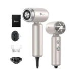 Slopehill Dual Voltage Travel Mini Hair Dryer, Lightweight Ionic Blow