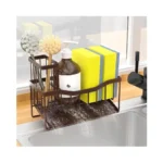 Fssvcd Maifan Sink Caddy Sponge Holder For Kitchen With Brush