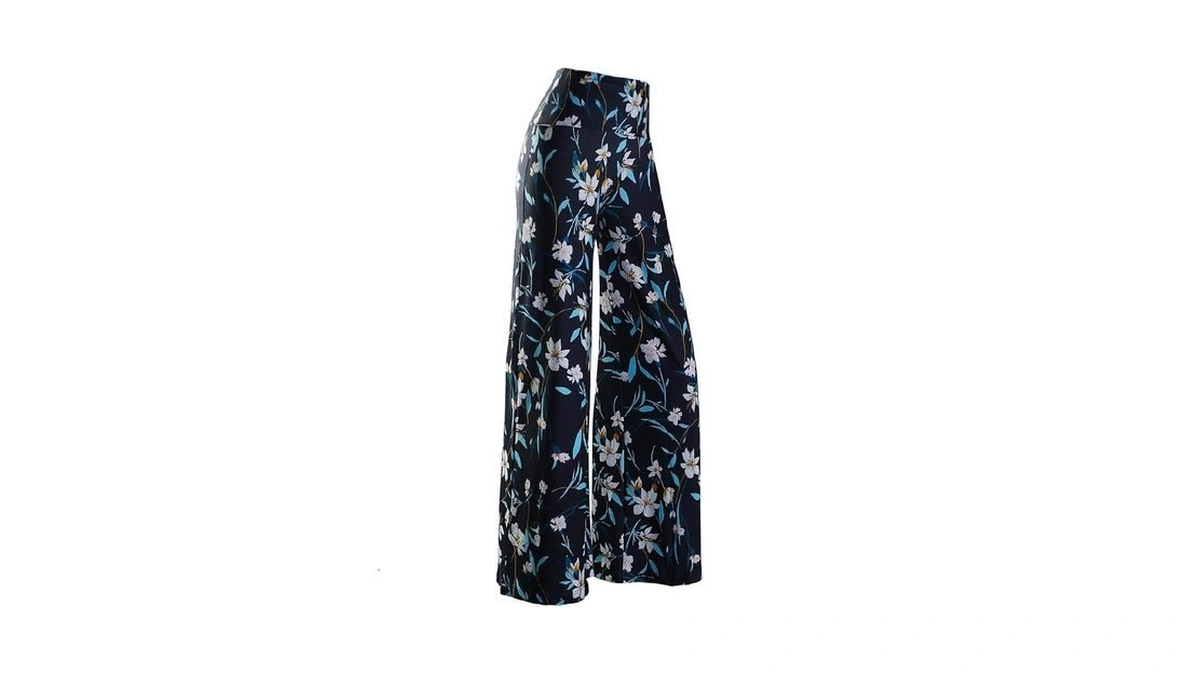 Arolina Women's Stretchy Wide Leg Palazzo Lounge Pants Casual Comfy