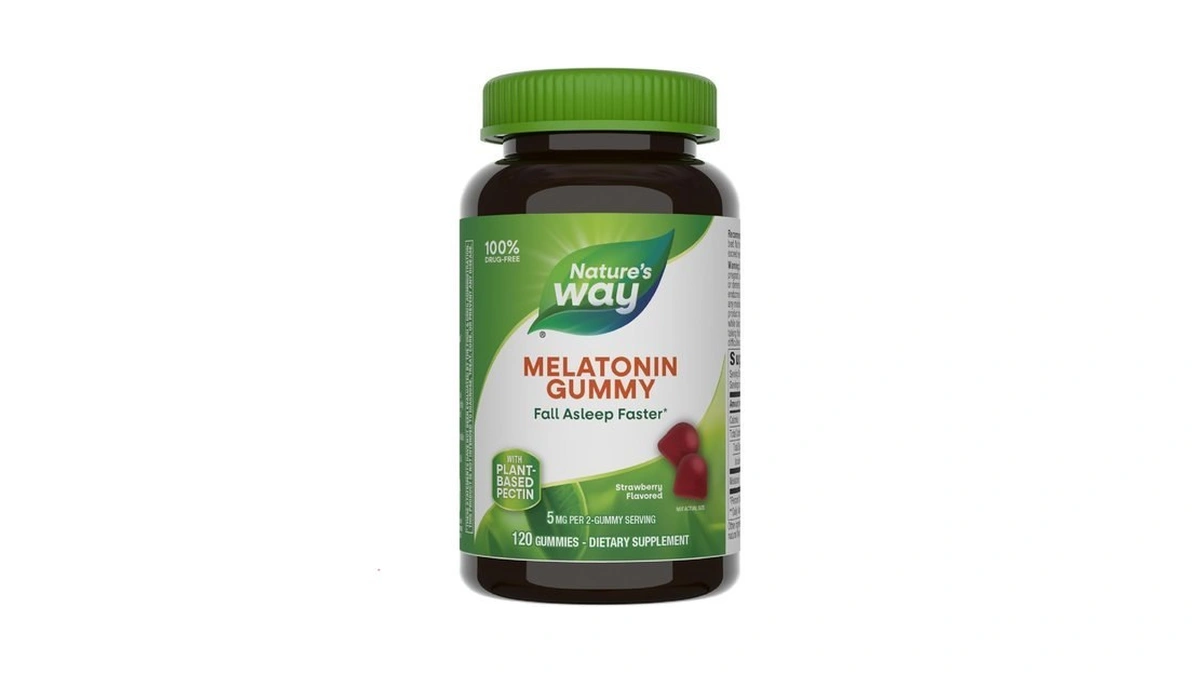 Nature's Way Adult Melatonin Gummies, Supports Restful Sleep*, Fall Asleep