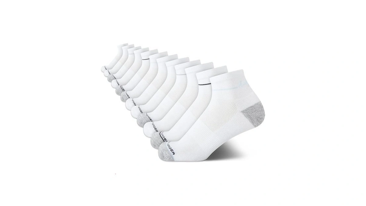 Tommy Hilfiger Womens Quarter Socks - 12 Pack Athletic Performance