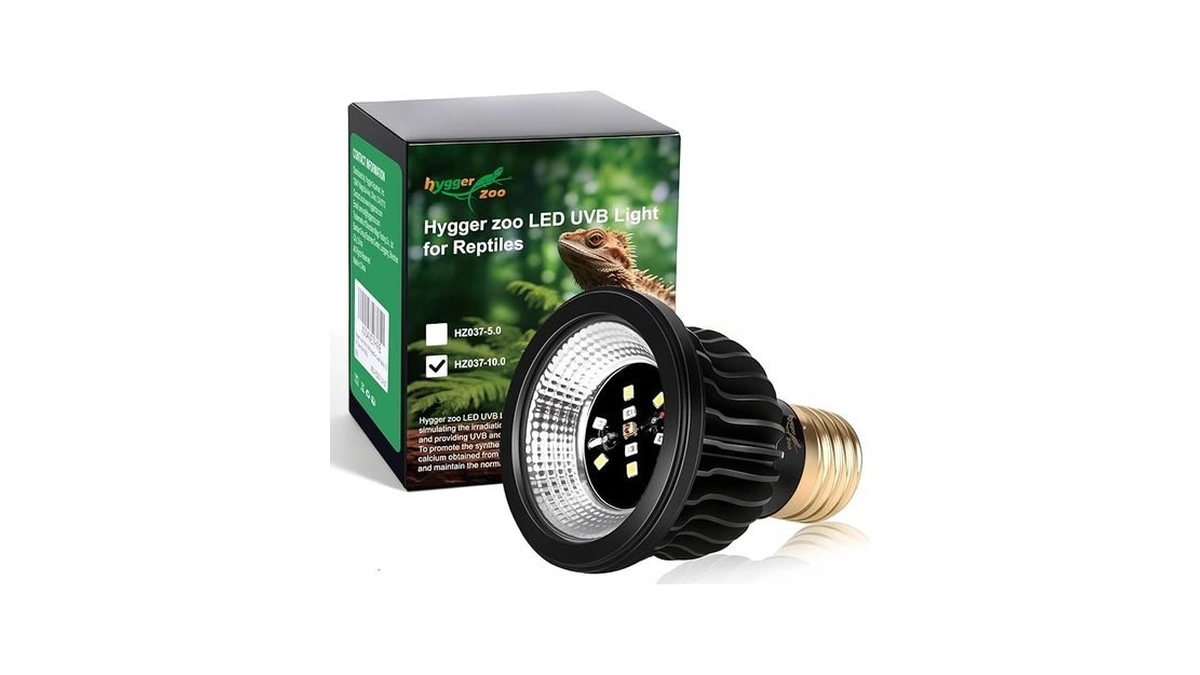 Hygger Zoo Uvb Light Bulb For Reptile 4.5w5.0 Uvb Uva